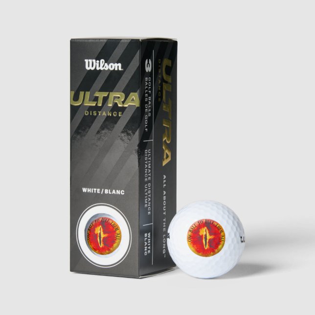 Pelotas De Golf Custom Wilson Ultra 500 Distance Golf Ball (Embalaje)