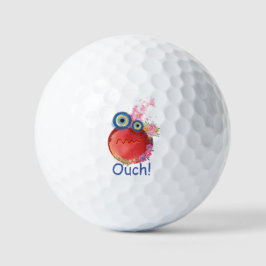 Pelotas De Golf Cute Guardar El Planeta