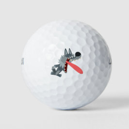 Pelotas De Golf Cute Personalizado Wolf Golf Ball