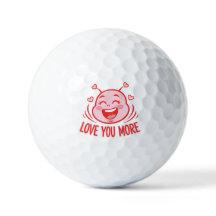 Cute Pink Monster Love You More Arte