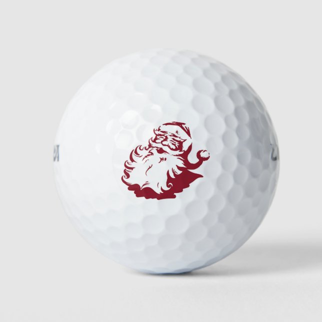 Pelotas De Golf Cute Santa Claus (Anverso)