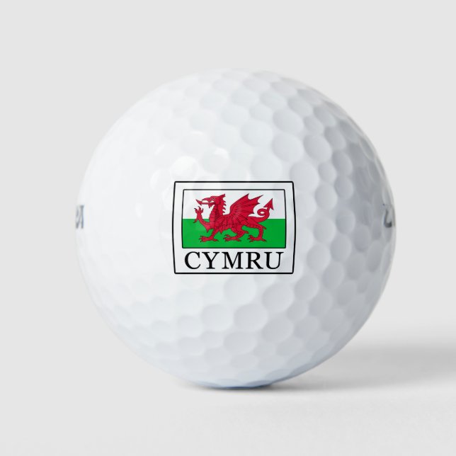 Pelotas De Golf Cymru (Anverso)