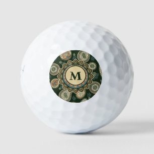 Pelotas De Golf Cypress Paisley Pattern Balls