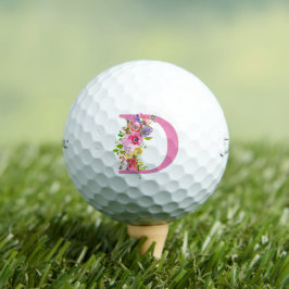 Pelotas De Golf D Floral