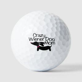 Pelotas De Golf Dachshund Mom Golfer: regalo para mamás de perros 