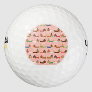 Pelotas De Golf Dachshunds divertidos