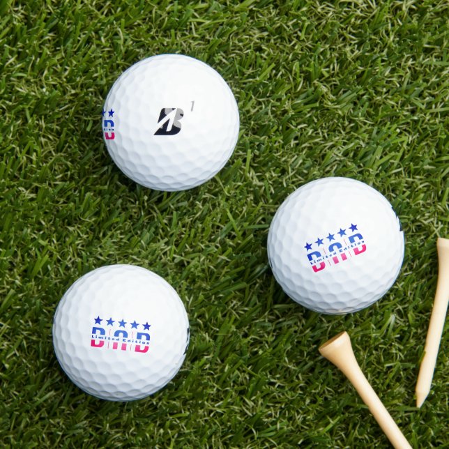 Pelotas De Golf Dad Limited Edition (Césped in situ)