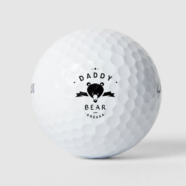 Pelotas De Golf Daddy bear (Anverso)