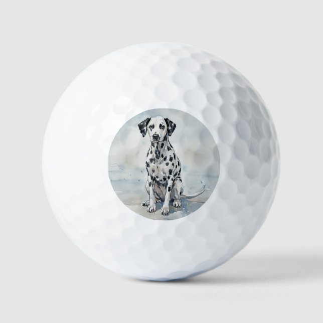 Pelotas De Golf Dálmata (Anverso)