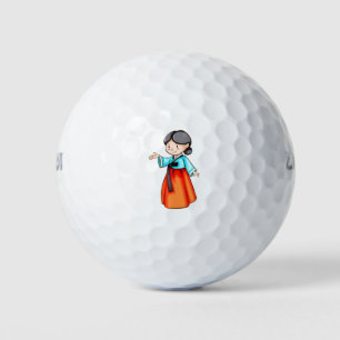 Pelotas De Golf Dama coreana