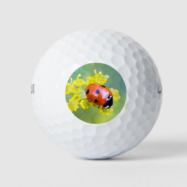 Pelotas De Golf dama encima (Anverso)