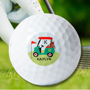Pelotas De Golf Damas Clubes de carritos de golf personalizados No