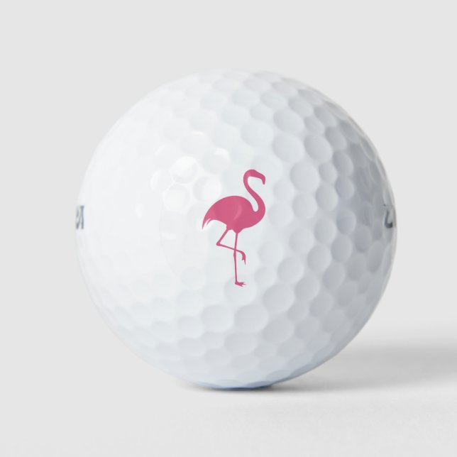 Pelotas De Golf Damas Flamingo Rosa (Anverso)