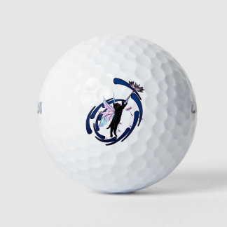 Pelotas De Golf Dandelia de gato cósmico