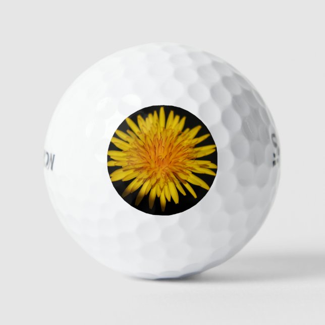 Pelotas De Golf Dandelion Flower ssf gbcna (Anverso)