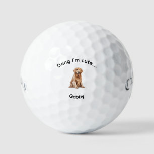 Pelotas De Golf Dang soy adorable imagen de mascota acuarela II