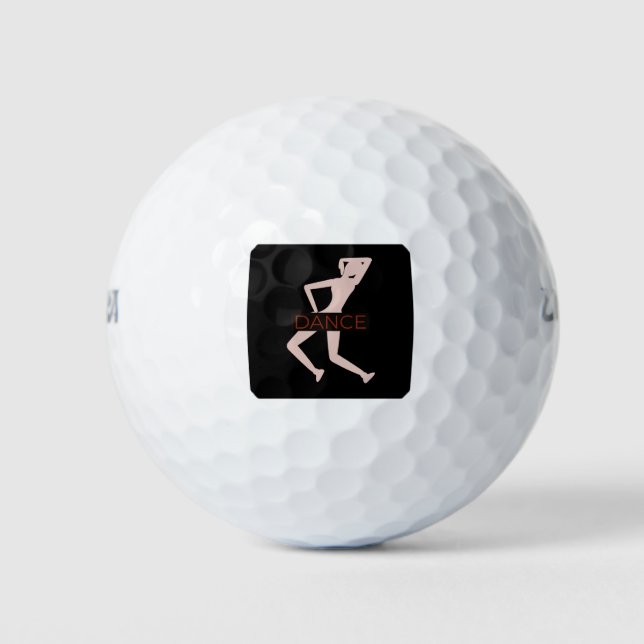 Pelotas De Golf Danza (Anverso)