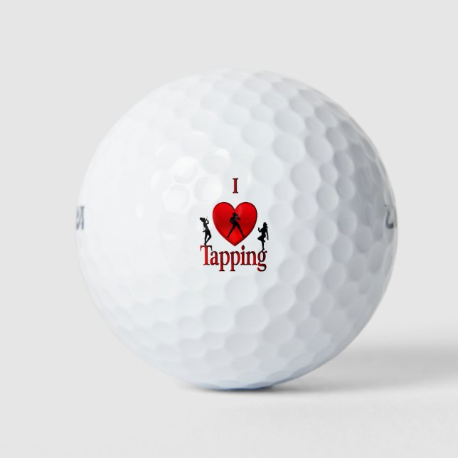 Pelotas De Golf Danza de Golpe de corazón (Anverso)