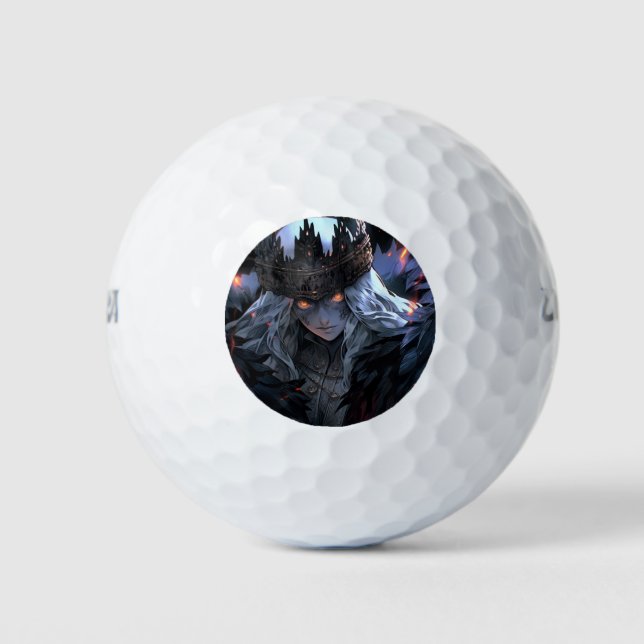 Pelotas De Golf Dark Gothic Fantasy Anime (Anverso)