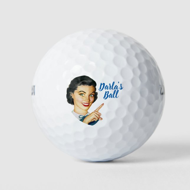 Pelotas De Golf Darla's Ball (Anverso)