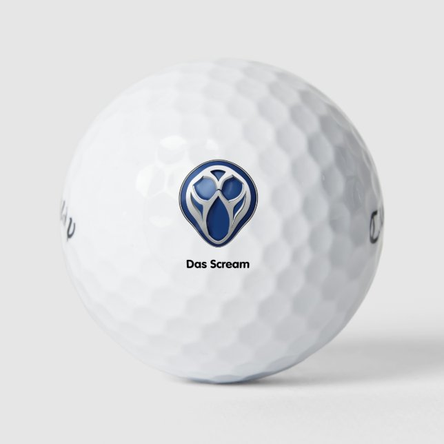 Pelotas De Golf das Scream Golfballen (Anverso)