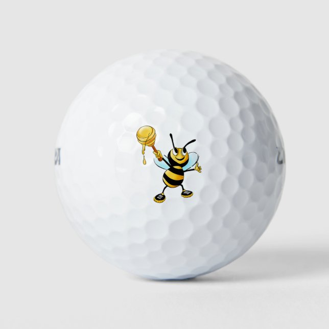 Pelotas De Golf 🐝 de abejas (Anverso)