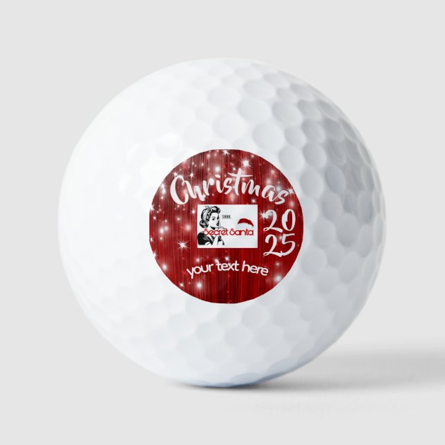 Pelotas de Golf de Amigo Secreto (Anverso)