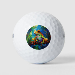 Pelotas de golf de Arte de Rana