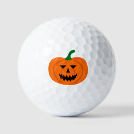 Pelotas de Golf de Calabaza de Halloween