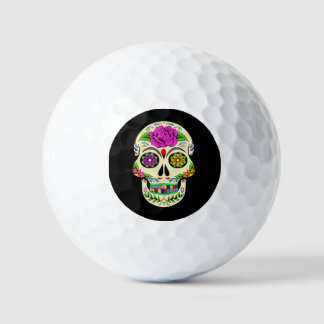 Pelotas de Golf de Calaveras de Azúcar