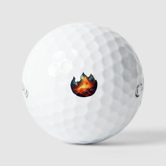 Pelotas de golf de Callaway Supersoft - Pinturas d (Anverso)