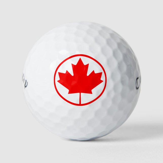 pelotas de golf de canadá (Anverso)