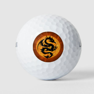 pelotas de golf de dragón de fuego