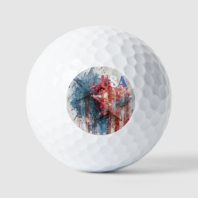 Pelotas de Golf de EE. UU. (Anverso)