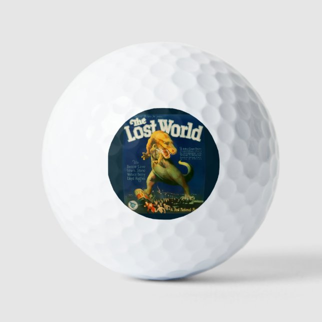 Pelotas de Golf de El Mundo Perdido (Anverso)