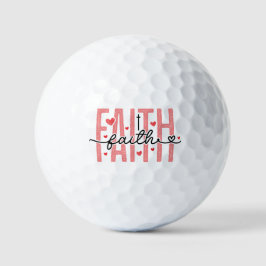 Pelotas de golf de fe