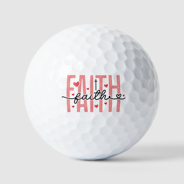 Pelotas de golf de fe  (Anverso)
