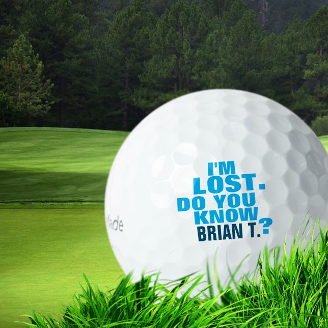 pelotas de golf de pelota perdida con nombre (Subido por el creador)