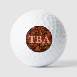 Pelotas de golf de Strawberries