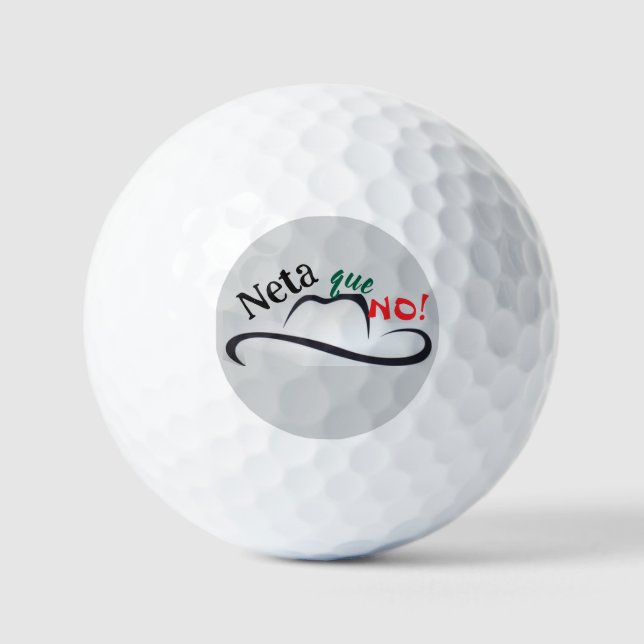 Pelotas De Golf De Verdad Que No! (Anverso)