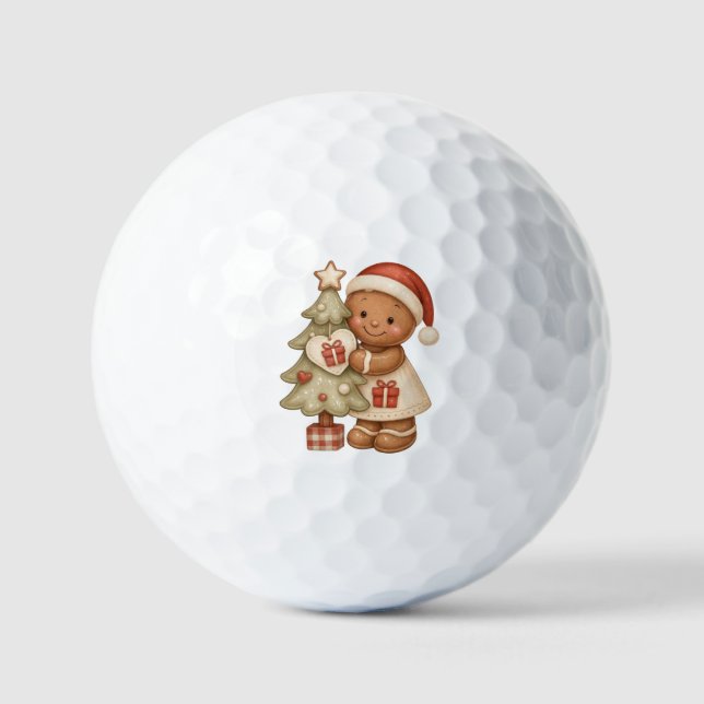 Pelotas De Golf Decorating with Love!  Gingerbread (Anverso)