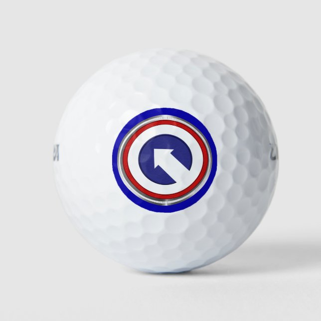Pelotas de golf del Comando de Sostenimiento del T (Anverso)