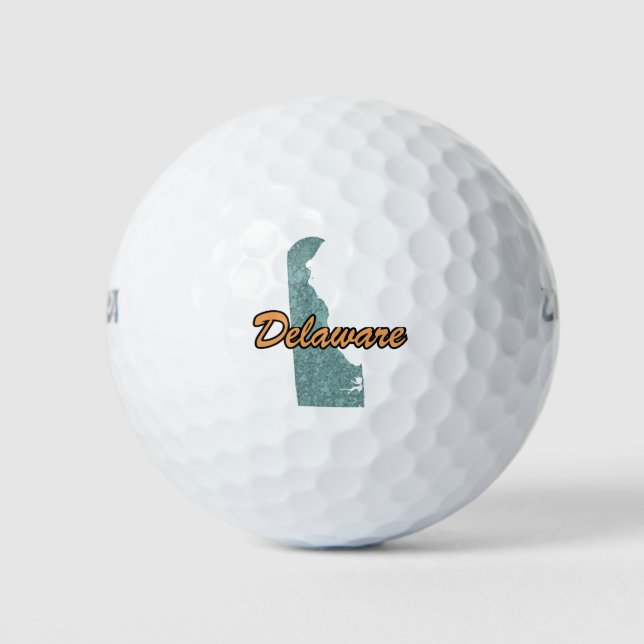Pelotas De Golf Delaware (Anverso)