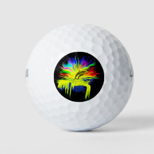 Pelotas De Golf Delfines al sol con mano