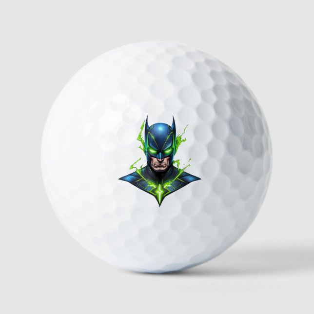 Pelotas De Golf "Demanda de Absorción por Superhéroe" (Anverso)