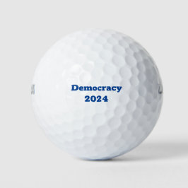 Pelotas De Golf Democracia 2024 Elecciones Presidenciales