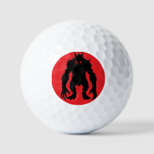 Pelotas De Golf Demonio de la Sombra Monstruo Ojos Rojos Terror re