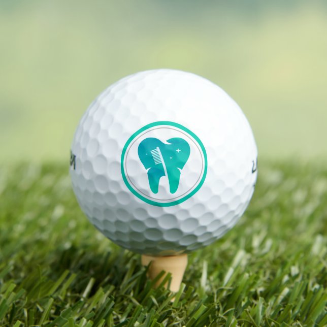 Pelotas De Golf Dentista | Protección dental (Camiseta in situ)