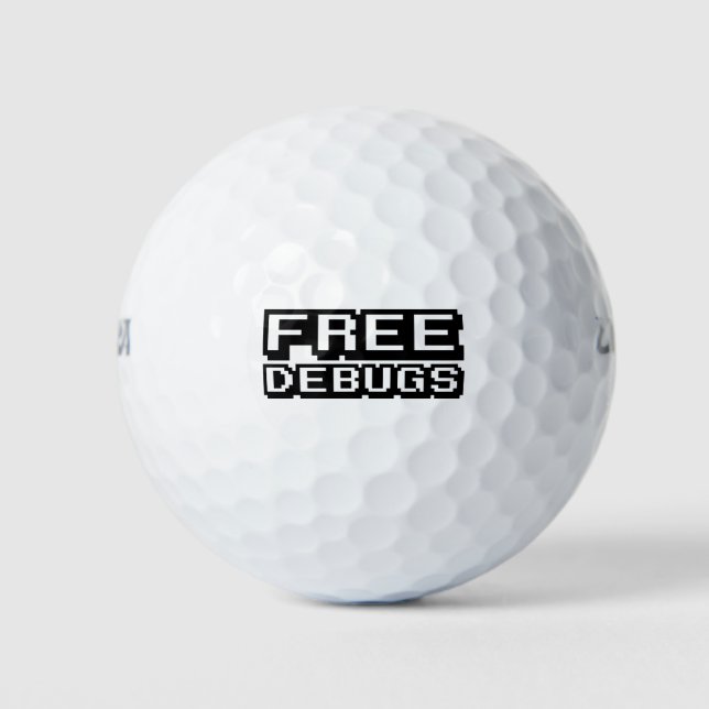 PELOTAS DE GOLF DEPURACIÓN GRATUITA (Anverso)