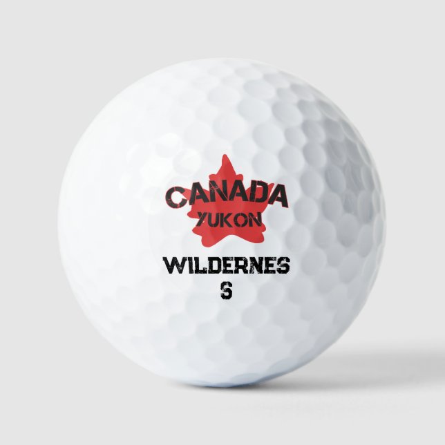 Pelotas De Golf Der Yukon Kanadier einen Spaß (Anverso)